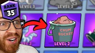 Pushing Rank 35’s with CHUM BUCKET because its Aimbot… no losses