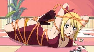 Tickling Giantess Growth Lucy Breaking Free from the Rope Fairy Tail?