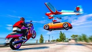 The CRAZIEST GTA 5 STUNT Challenge EVER Stunts & Fails