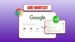 How to Add a Shortcut on Google Chrome on your PC  Create Website Shortcut on Google Chrome