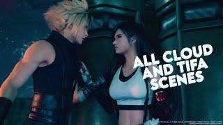 All Cloud and Tifa Scenes  Final Fantasy 7 Remake