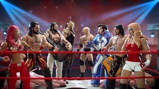 Enter the world of Mattel WWE action figures