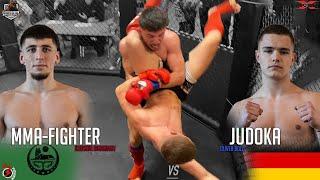 VICIOUS BATTLE MMA-Fighter vs. Judoka  MMA Octagon  FCL