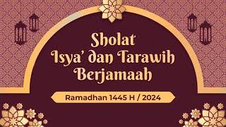 SHOLAT ISYA DAN TARAWIH DARI MUSHOLA AL  FATTAH PONPES AHLUL QURAN JALAN RAMA RAYA KM 9 PALEMBANG