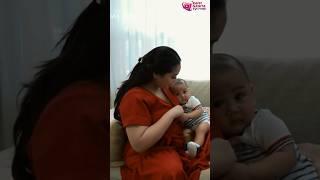 WOW CANTIKNYA MAMA GIGI & GEMESNYA CIPUNG MASIH EMBUL MAKIN TUMBUH BESAR