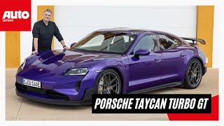 Porsche Taycan Turbo GT 2024 Elektro-Sperrspitze mit 1108 PS im Fahrbericht  AUTO ZEITUNG