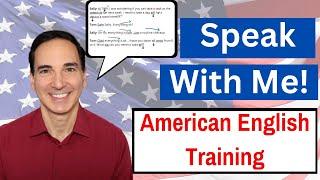 American Accent Training   American  English Speaking Practice