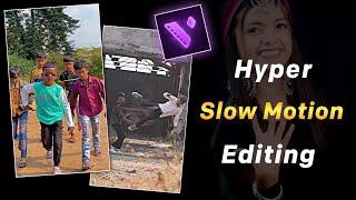 Hyper Smooth Slow Motion Video Editing 100%Real? Smooth Slow Motion Best App  Itheshp2 Slow-Mo