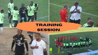 22 BLACK STARS PLAYERS ARRIVE FOR FIRST TRAINING SESSION AT THE ACCRA SPORTS STADIUM