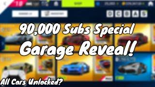 90000 Subscribers Special  My Asphalt 9 Garage Tour  2018-2021