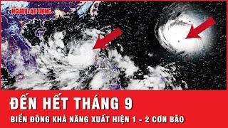 Từ nay đến hết tháng 9 Biển Đông có khả năng xuất hiện 1 - 2 cơn bão  Thời sự