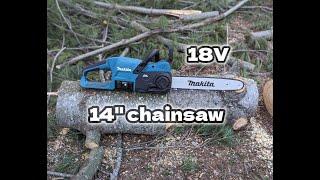 Makita 18V Brushless 14 Chainsaw Review - Makita XCU11SM1