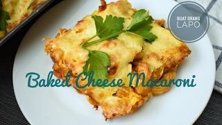 Baked Cheese Macaroni  Makaroni Keju Bakar