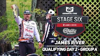 Bass Pro Tour  Stage Six  James River  Qualifying Day 2 - Group A Highlights