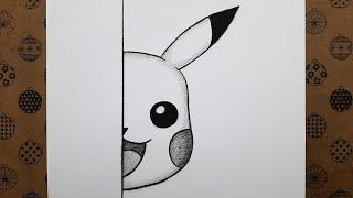 Kolay Pikachu Nasıl Çizilir Adım Adım Çok Kolay Pikachu Resmi Çizimi