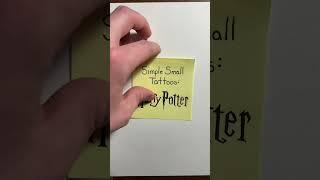 Small Tattoo Ideas Harry Potter