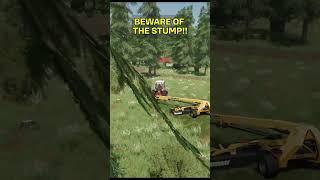 FS22 BEWARE OF THE STUMP When Farming Simulator 22 Goes Wrong #2