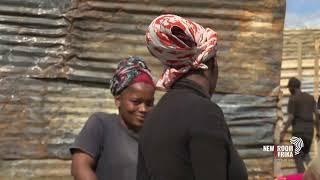 Kayamandi township residents rebuilding their homes after a devastating fire