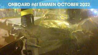 Onboard #61 Hendrik Domine - Blue Oyster Trophy Unlimited Bangers Speedway Emmen 22-10-2022