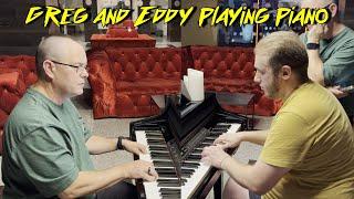 @GregTerryExperience and very talented Eddy are playing piano