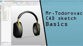 How to sketch in CAD NX Part 2  Quick trim Quick extend Rapid dimensions Geometric Constraints 