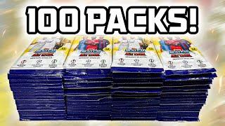 Opening *100 PACKS* of MATCH ATTAX 202223 1200 cards
