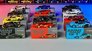 Unboxing Mini GT Exotic Cars  BugattiLamborghiniMclarenPagani