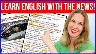 Read A News Article With Me Learn English with News