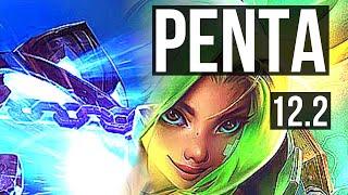 XERATH & Yuumi vs ZERI & Lux ADC  Penta 900+ games Godlike 9519  KR Diamond  12.2