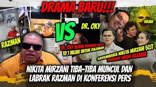 Permasalahan Dr. Oky Nikita Mirzani VS Razman Di Konferensi Pers Nikmir Muncul Sekak Razman