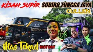 Gaji Pertama Mas Tekad.. Kisah Driver Bus Sudiro Tungga Jaya  STJ  Cullen Scania K360 iB