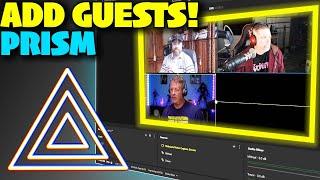 Add Guests to a Prism Live Stream  FREE