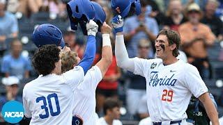 Florida vs. Kentucky 2024 Mens College World Series  Extended highlights