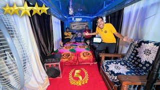 Making a Luxury 5-Star Room in Our Bus  बस को बना दिया लग्जरी रूम 