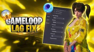 Gameloop Lag Fix 2024  Best Settings for Gameloop  PUBG Mobile Emulator Lag Fix Low End Pc Spider