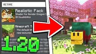 How To Download Texture Packs For Minecraft Bedrock 1.20 Android IOS Windows 11 Xbox PS5