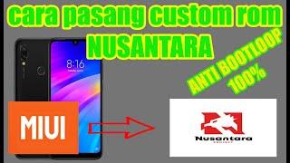 CUSTOM ROM NUSANTARA REDMI 7 ONC  ONCLITE ANDROID 10 LTS