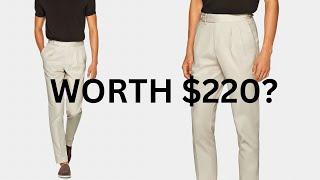 SuitSupply Braddon Pants Review  Best Casual Trousers For Men