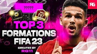 The TOP 3 Best Formations in FIFA 23 Ultimate Team Right Now... + Best Custom TacticsInstructions