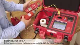 BENNING Gerätetester ST 750 A –  automatisierte Prüfungen gemäß DIN VDE 0701-0702 & VDE 0751