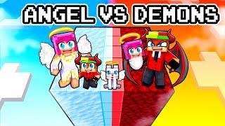 Having An ANGELDEMON FAMILY in Minecraft