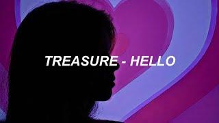 TREASURE 트레저 - HELLO Easy Lyrics