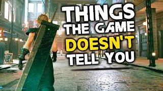 Final Fantasy 7 Remake 10 Things The Game Doesnt Tell You