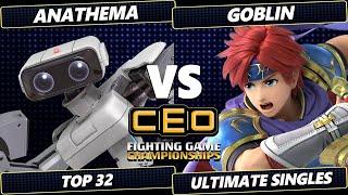 CEO 2024 - Anathema ROB Vs. Goblin Roy Smash Ultimate - SSBU