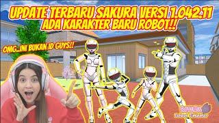 AKHIRNYA GARUSOFT UPDATE TERBARU VERSI 1.042.11 ADA ROBOTNYA SAKURA SCHOOL SIMULATOR - PART 827