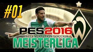 PES2016 MEISTERLIGA #001  DIE BUNDESLIGA BEGINNT  PES 2016 Meisterliga Deutsch GER