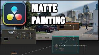 How to Make a QUICK Matte Painting in Resolve with BIRDS