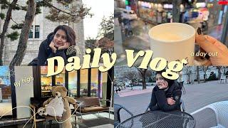 Daily vlog  mini vlog  Indian  in South Korea   Saturday lazy day