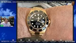 PAID WATCH REVIEWS - 5 piece Precious Metal Rolex collection - 24QA36