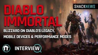 Diablo Immortal - Devs talk Diablos Legacy Mobile Devices & Performance Modes